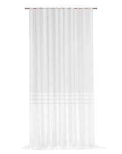 Тюль на ленте Эмилия 300x280 см цвет белый Miamoza