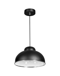 Светильник подвесной Farell 1 лампа E27Х60 Вт цвет чёрный Inspire