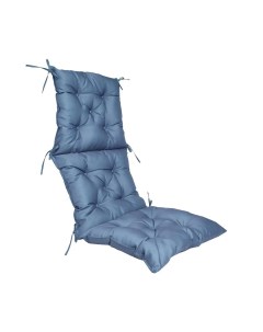 Подушка сидушка 50х150 от бренда трёхсекционная ткань бостон цвет синий Мона лиза