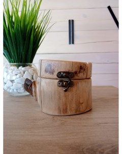 Дизайнерская шкатулка из дерева ручной работы Ремесленная мастерская у боба