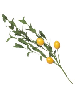 Ветка декоративная 73 см ЭВАпенопласт Лимоны Sicily in bloom Kuchenland