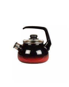 Чайник для плиты со свистком Кармен эмалированный 2 л Стальэмаль