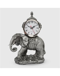 Часы настольные Слон на камне 31 см Тпк полиформ