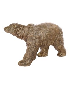 Фигура декоративная Медведь белый полистоун 34 см Тпк полиформ
