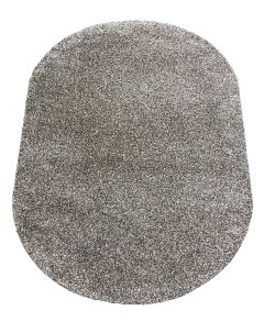 Ковер жаккардовый Шегги SH60 овальный 16х23м светло коричневый Витебские ковры