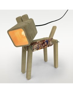 Настольная лампа Собака игры геншин новый год 1370 Бруталити