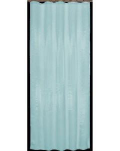 Тюль на ленте органза 140x260 см цвет голубой Nobrand