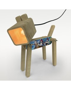Настольная лампа Собака Игра Геншин Genshin Impact Сара Кудзё 577 Бруталити