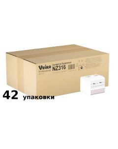 Салфетки Professional Premium для диспенсеров NZ316 42 упаковок по 250 шт Veiro