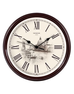Часы настенные круглые Венеция d31 см Troyka