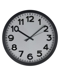 Часы настенные Готика 30 см цвет серый Troykatime