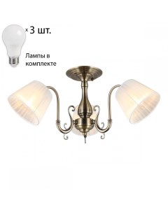 Люстра потолочная с лампочками OML 29117 03 Lamps Omnilux