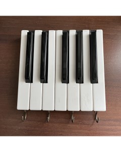 Ключница настенная из клавиш старинного пианино Nobrand