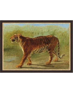 Картина в раме 50х70см Rosa Bonheur Royal Tiger Лэндарт