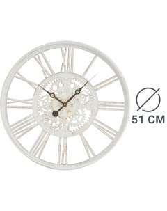 Часы настенные DMR круглые пластик цвет белый 51 2 см Dream river