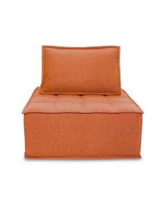 Кресло бескаркасное Молли 260343130050 98x100x100 см Оранжевый Wowpuff