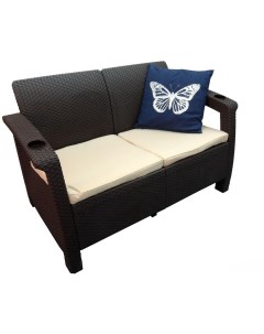 Двухместный диван Sofa 2 Seat Венге Tweet