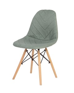 Чехол на стул со спинкой Eames Aspen Giardino Зеленый 2 шт 11527 Luxalto