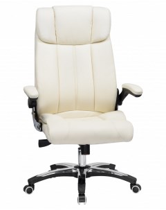 Офисное кресло для руководителей RONALD LMR 107B кремовое Dobrin