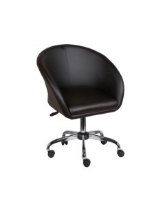 Офисное кресло для персонала BOBBY LM 9500 коричневое Dobrin