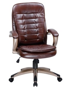 Офисное кресло для руководителей DONALD LMR 106B коричневое Dobrin