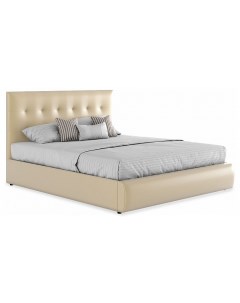 Кровать двуспальная Селеста с матрасом Promo B Cocos 2000x1800 Наша мебель