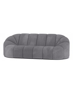Бескаркасный модульный диван Слайс one size микрошенилл Серый Dreambag