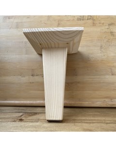 Ножка для мебели с основанием центральная SPAS1_3 сосна 1 шт Bigroom