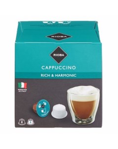 Кофе Dolce Gusto Cappuccino в капсулах 12 г х 16 шт Rioba