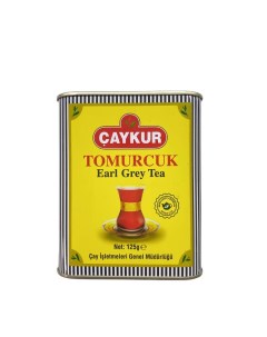 Турецкий черный мелколистовой чай с бергамотом Tomurcuk 125 г Caykur