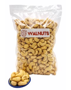 Кешью сушеный крупный без обжарки молочный вкус отборные орехи 500 г Walnuts