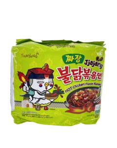 Корейская оригинальная лапша SamYang б п курица с соусом острая 5 шт по 130 г Nobrand