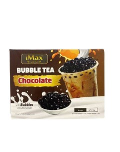 Вьетнамский чай с молоком с шариками iMax Bubble Tea со вкусом Шоколада 8 чашек 416 г Nobrand