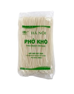 Вьетнамская традиционная рисовая лапша Pho Kho ha noi dan goi 500 гр Nobrand