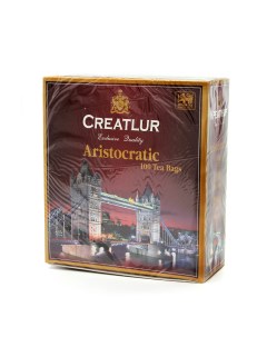 Чай черный пакетированный Creatlur Aristocratic 100 пак Без рекламы