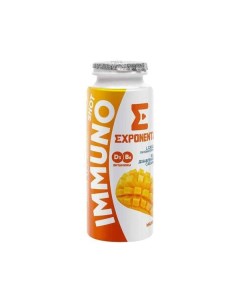 Кисломолочный напиток Immuno Shot манго 2 5 100 г Exponenta