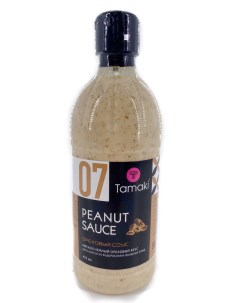 Нежный ореховый соус на основе растительных масел Tamaki 470мл Nobrand