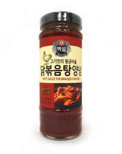 Корейский острый соус для тушеной курицы Пэксуль CJ CheilJedang 490г Beksul