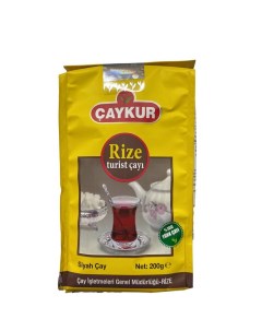 Турецкий черный мелколистовой чай 200 г Caykur