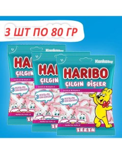 Мармелад жевательный Teeth 80 г х 3 шт Haribo