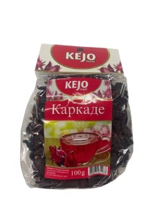 Чай каркаде Kejo food s из лепестков суданской розы высший сорт 100 г Kejofoods