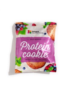 Печенье протеиновое вкус Ягодный микс 40 г Newa nutrition