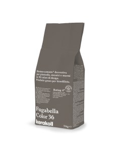 Затирка Fugabella Color полимерцементная 36 3 кг мешок Kerakoll
