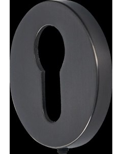 Накладка на цилиндр Slim ET AL 06 MBN 45x45 мм цвет матовый черный никель Puerto