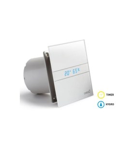 Накладной вентилятор E 100 GTH термометр дисплей E100GTHOK Cata