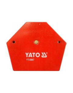 YT 0867 Струбцина магнитная для сварки 34 кг 30 45 60 75 90 135 градусов 122х Yato