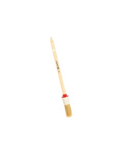 Кисть круглая N2 20 мм натуральная щетина деревянная ручка 82072 Matrix
