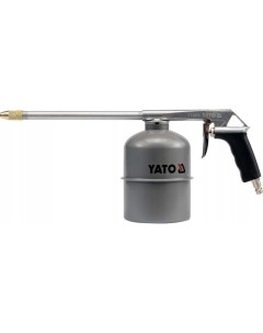 YT 2374 Пистолет пневматический для промывки с бачком 0 85 л 130 литров в минуту 1ш Yato