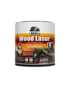 Пропитка для дерева Wood Lasur Красное дерево 900 мл Dufa