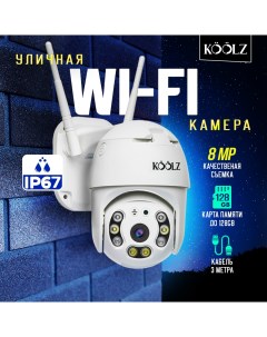 Камера видеонаблюдения Wifi 8Mp с микрофоном и ночной съёмкой WiFicam Koolz